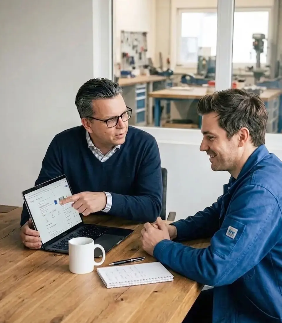Beratung zu Website und  Google Optimierung